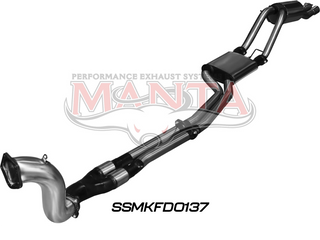 Ford BA BF XR6 Turbo Ute 2.5in Dual Turbo Back