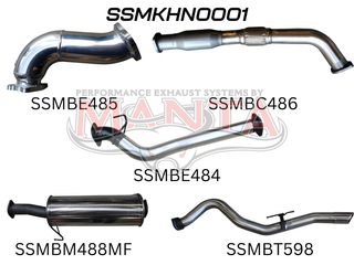 Holden Commodore COLORADO RC 3.0L 08 - 10 LWB WITH CAT & WITH MUFFLER