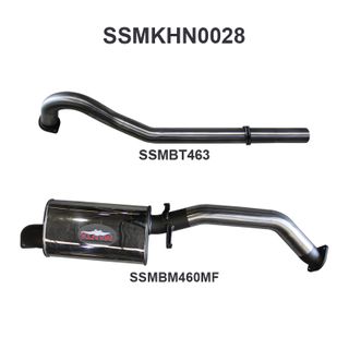 Holden Commodore VL Commodore 3.0L 6 Cylinder 3in Catback Muffler/Tailpipe