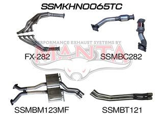 Holden Commodore VP VR VS Sedan 5L V8 IRS 2.5in With Extractors Tailpipe