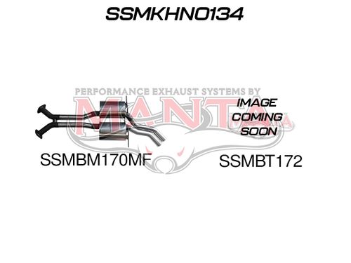 VY HSV V8 Sedan 2.5in Dual Catback Muffler/Tailpipe