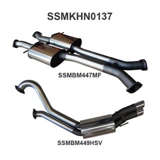 VY V8 HSV Sedan 3in Dual Catback Muffler/Muffler