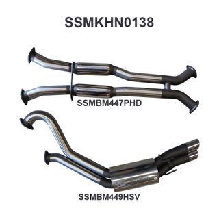 VY V8 HSV Sedan 3in Dual Catback Hotdog/Muffler