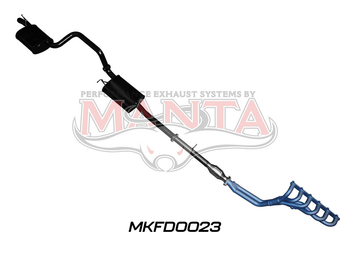 Territory 4.0L SX SY Extractors Cat 2.5in