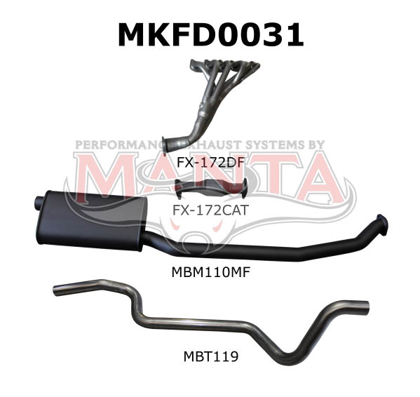 Ford Falcon XG 6 Cylinder Ute Full System