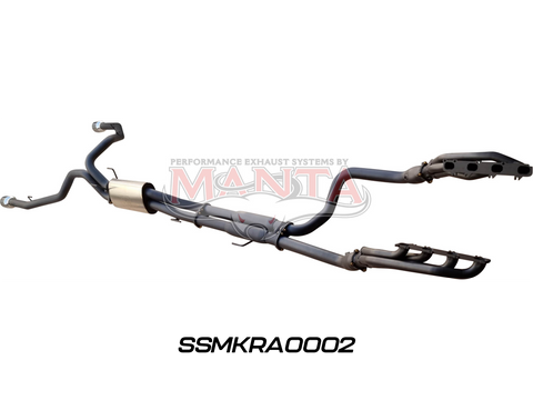 DS RAM 1500 5.7L V8 3in Twin Full Exhaust, with Extractors and Cats, and 5in Chrome tips