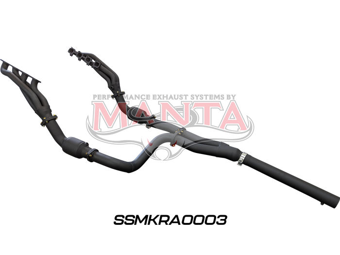 DS RAM 1500 5.7L V8 Extractors and Cats kit, to bolt to Factory Exhaust or MANTA 3in single Catback
