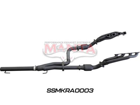 DS RAM 1500 5.7L V8 Extractors and Cats kit, to bolt to Factory Exhaust or MANTA 3in single Catback