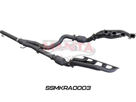 DS RAM 1500 5.7L V8 Extractors and Cats kit, to bolt to Factory Exhaust or MANTA 3in single Catback