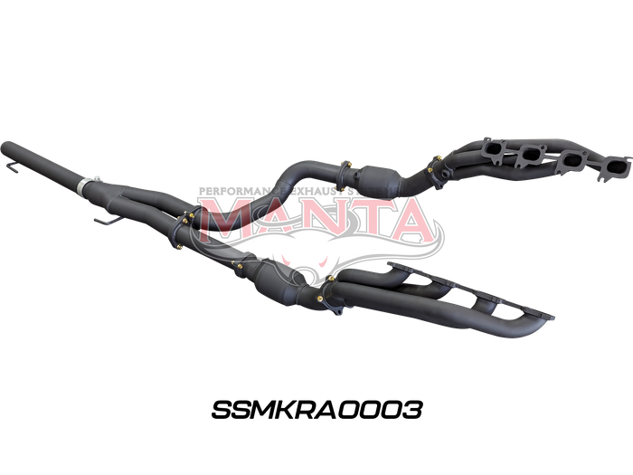 DS RAM1500 5.7L V8 Extractors and Cats kit, to bolt to Factory Exhaust or MANTA 3in single Catback