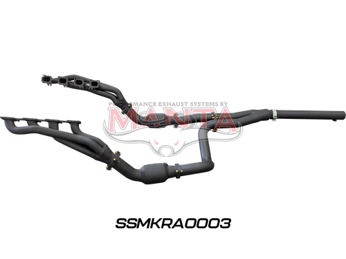 DS RAM 1500 5.7L V8 Extractors and Cats kit, to bolt to Factory Exhaust or MANTA 3in single Catback