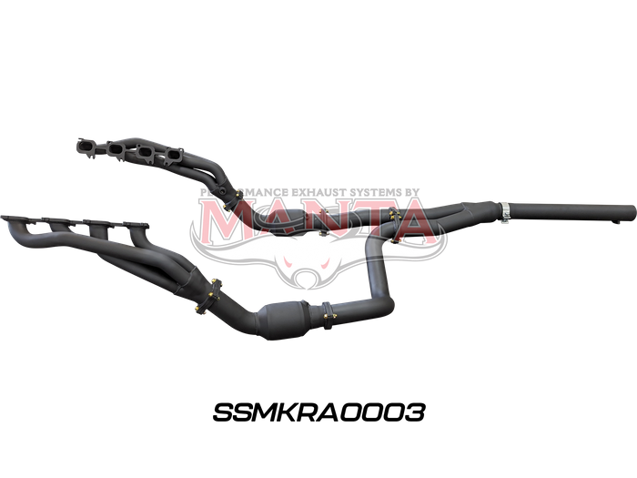 DS RAM 1500 5.7L V8 Extractors and Cats kit, to bolt to Factory Exhaust or MANTA 3in single Catback