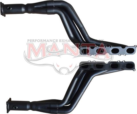 Mercedes Benz C63 W204 V8 1 3/4in 4 into 1, Tuned Length, 3in Outlet Headers