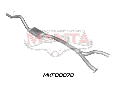 Ford Falcon AU V8 Ute 3in CatBack Muffler/Tailpipe