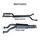 Ford Falcon AU V8 Ute 2.5in Dual Catback Hotdog/Muffler