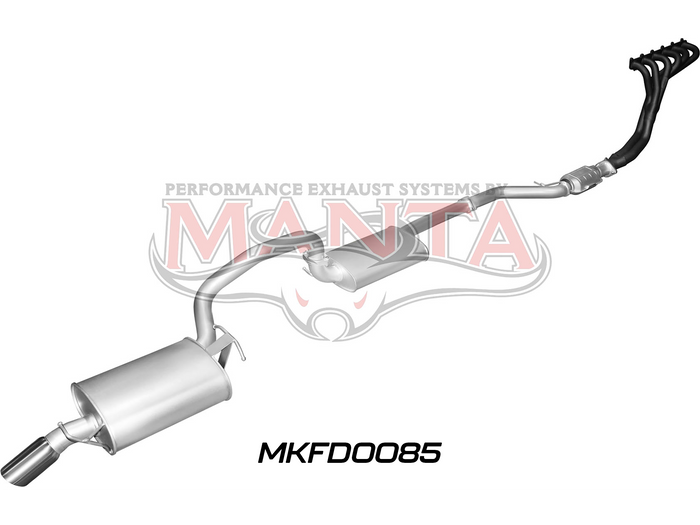 Ford Falcon BA BF 6 Cylinder Sedan Full System Muffler/Muffler