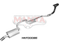 Falcon BA BF 6 Cylinder Sedan Full System Muffler/Muffler