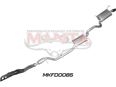 Ford Falcon BA BF 6 Cylinder Sedan Full System Muffler/Muffler