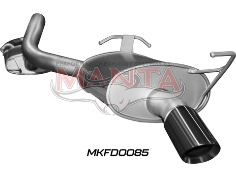 Falcon BA BF 6 Cylinder Sedan Full System Muffler/Muffler