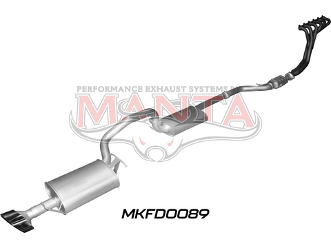 Falcon BA BF XR6 Sedan Full System Muffler/Muffler