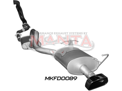 Falcon BA BF XR6 Sedan Full System Muffler/Muffler