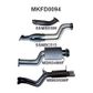 Ford Falcon BA BF XR6 Turbo 2.5in Dual Turbo Back
