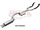 Ford BA BF V8 4V Sedan 2.5in Dual With Extractors Muffler/Muffler