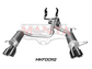 Ford BA BF V8 4V Sedan 2.5in L & R With Extractors Muffler/Muffler