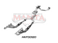 Ford BF GT V8 4V Sedan 2.5in L & R With Extractors Muffler/Muffler