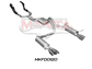Ford BF GT V8 4V Sedan 2.5in L & R With Extractors Muffler/Muffler