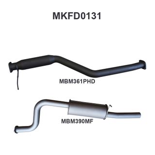 Ford Falcon BA BF 6 Cylinder Ute Catback Hotdog/Muffler