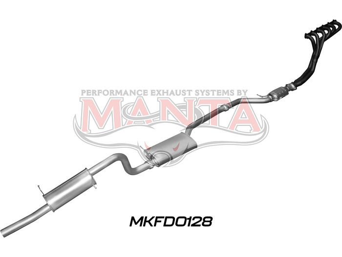 Falcon BA BF 6 Cylinder Ute Full System Muffler/Muffler