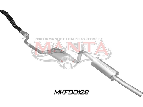 Ford Falcon BA BF 6 Cylinder Ute Full System Muffler/Muffler