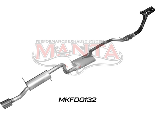 Ford Falcon BA BF 6 Cylinder XR6 Ute Full System Muffler/Muffler