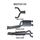 BA BF V8 Ute 2.5in Dual CatBack Muffler/Muffler