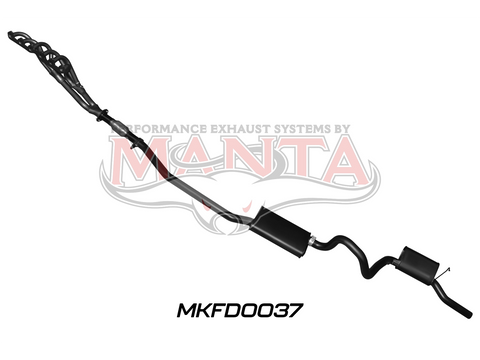 Ford Falcon EA - AU 6 Cylinder Sedan Full System Muffler/Muffler