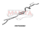 Ford Falcon EA - AU V8 Sedan 3in CatBack Muffler/Muffler