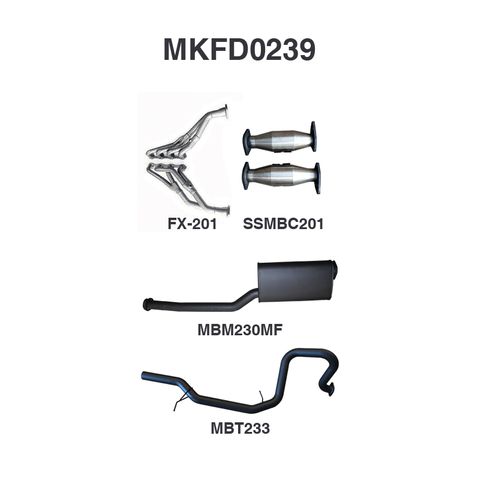 Ford NF/NL Fairlane & LTD 5.0L V8 Full System
