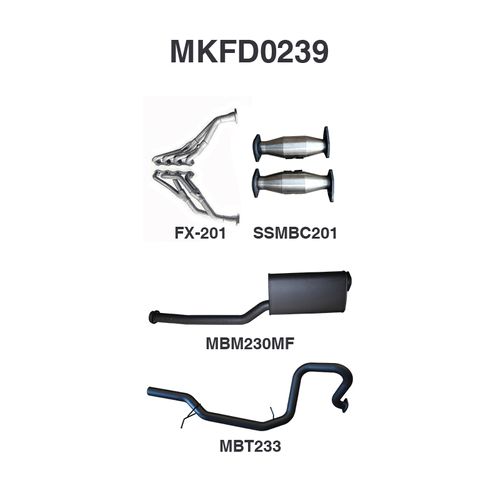 Ford NF/NL Fairlane & LTD 5.0L V8 Full System