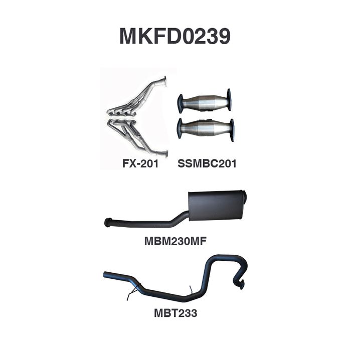 Ford NF/NL Fairlane & LTD 5.0L V8 Full System