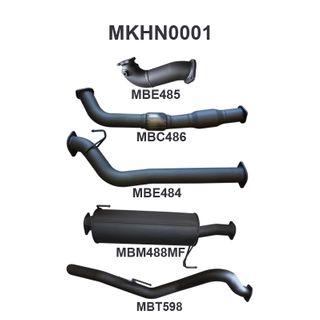 Holden Commodore COLORADO RC 3.0L 08 - 10 LWB WITH CAT & WITH MUFFLER