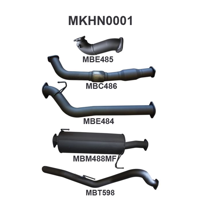 Holden Commodore COLORADO RC 3.0L 08 - 10 LWB WITH CAT & WITH MUFFLER