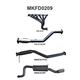 Ford Falcon FG 6cl XR6 Ute Full System Hotdog/Muffler