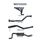 Ford Falcon FG 6cl XR6 Ute Full System Hotdog/Muffler