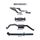 Holden Commodore VP VR VS SEDAN 5.0L V8 IRS MANUAL 3IN SYSTEM WITH CAT & CENTRE MUFFLER ONLY