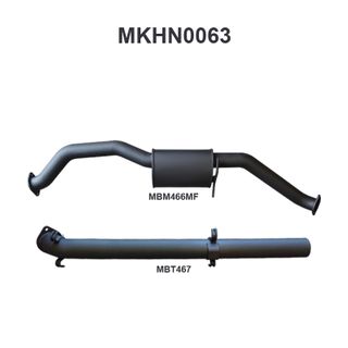 Holden Commodore VP VR VS Sedan 5L V8 IRS 3in Catback Tailpipe