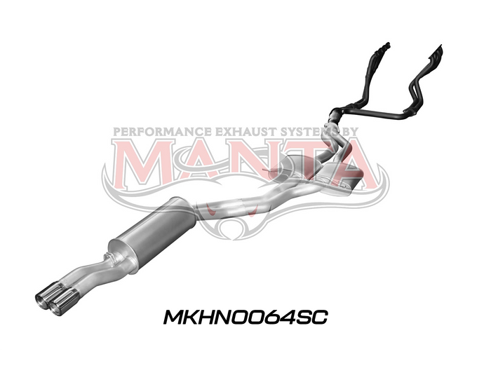 VP VR VS Sedan 5L V8 Manual IRS 2.5in With Extractors Muffler