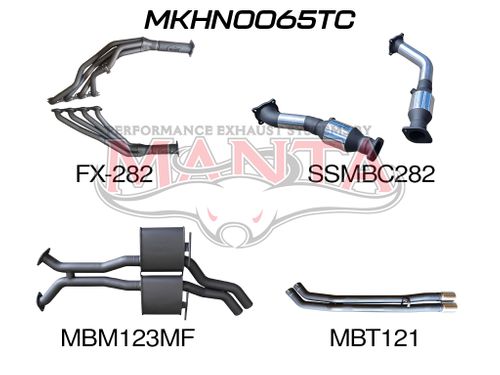 VP VR VS Sedan 5L V8 IRS 2.5in With Extractors Tailpipe