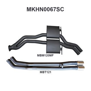 Holden Commodore VP VR VS Sedan 5L V8 IRS 2.5in Catback Tailpipe