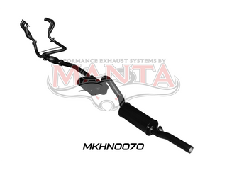 Holden Commodore VG VP VR V6 Ute 2.5in With Extractors Muffler/Muffler
